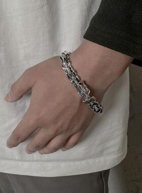 男士龙骨手链ins小众霸气