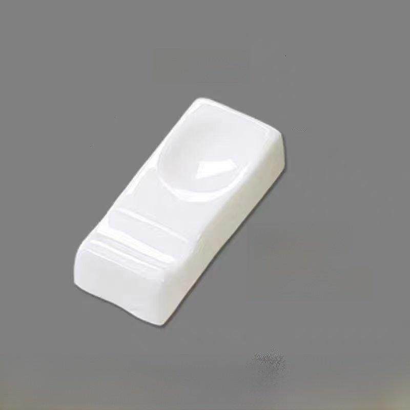 酒店陶瓷餐具纯白陶瓷筷子架勺子架两用多用途筷子架筷子枕筷子架,淘宝优惠券,粉丝福利购,淘宝优惠卷