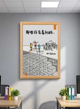 那些你没看到的学会拒绝警醒相框