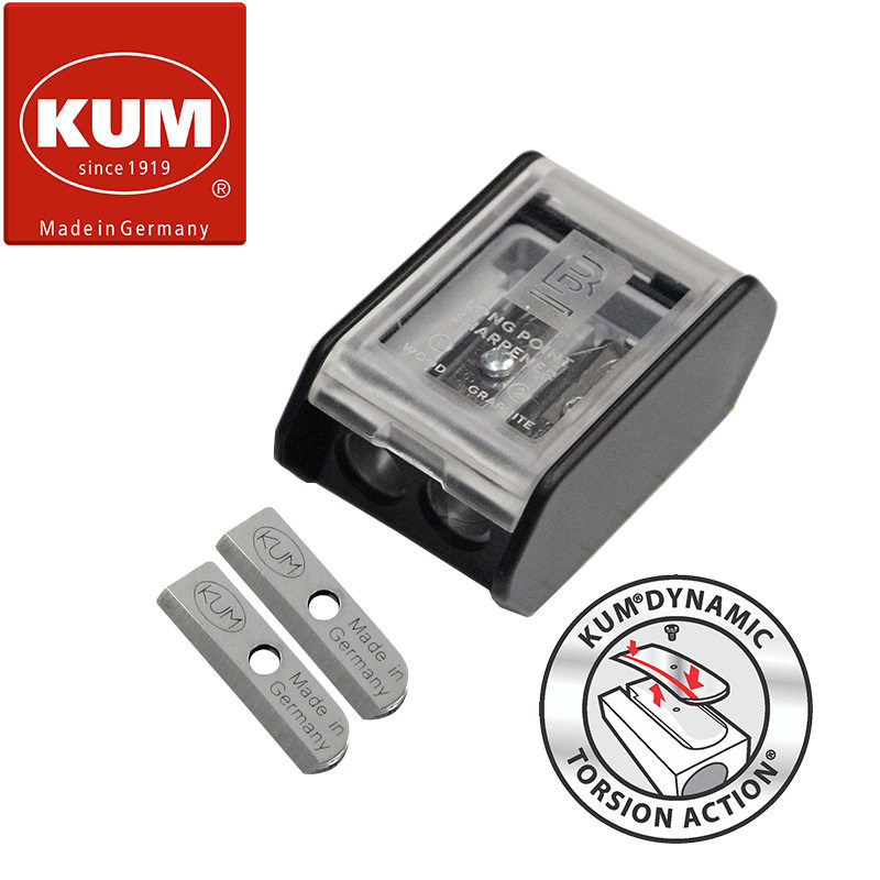 德国KUM高锋利AS3素描设计师建筑师用两步削切长铅芯卷笔刀,淘宝优惠券,粉丝福利购,淘宝优惠卷