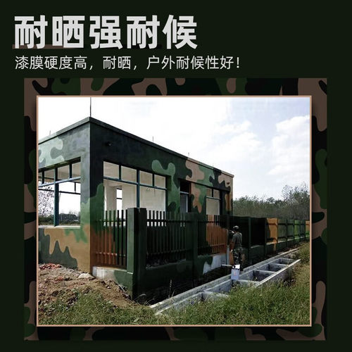 千居美 BS-1丙烯酸聚氨酯迷彩涂料 特种防锈漆金属油漆防腐伪装漆 - 图2