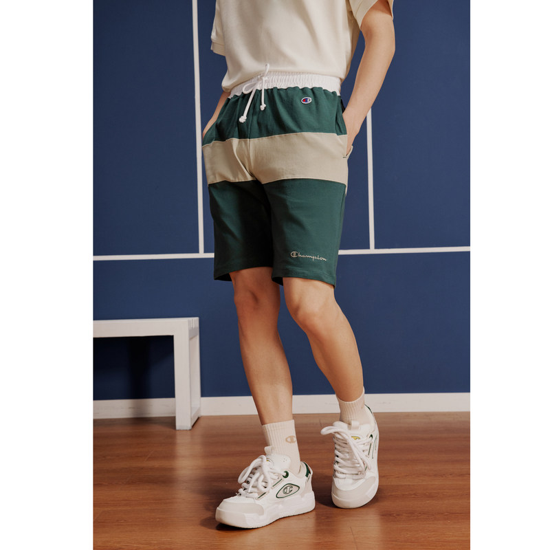 Champion冠军短裤男夏季官方纯色刺绣潮流运动卫裤休闲裤男,淘宝优惠券,粉丝福利购,淘宝优惠卷
