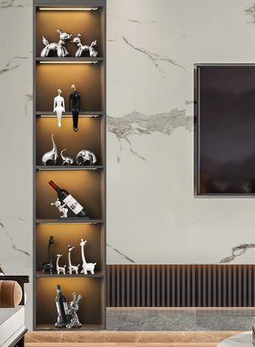 优选简约现代抽象人物情侣创意摆件极简家居酒柜客厅书房玄关桌面