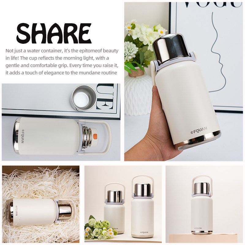 316不锈钢大号保温杯水壶食品喝水杯子2025新款男女高颜值大容量 - 图1