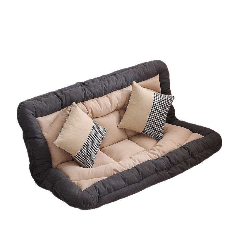 懒人沙发榻榻米床上靠背椅网红宿舍家用小户型卧室折叠双人沙发床,淘宝优惠券,粉丝福利购,淘宝优惠卷