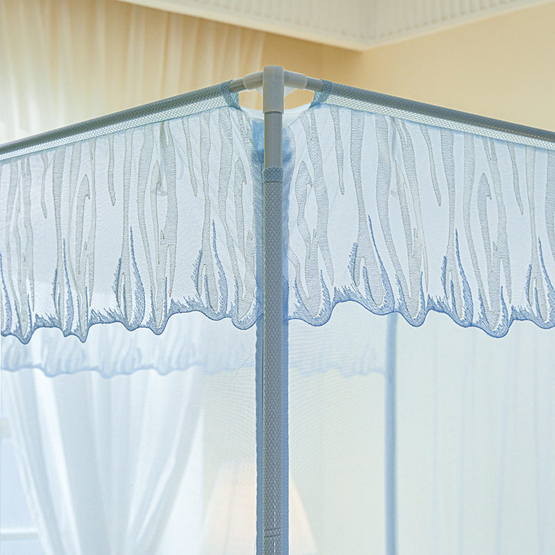 2025新款加密帐纱一体防尘遮光顶外穿床笠儿童防摔坐床蚊帐家用,淘宝优惠券,粉丝福利购,淘宝优惠卷