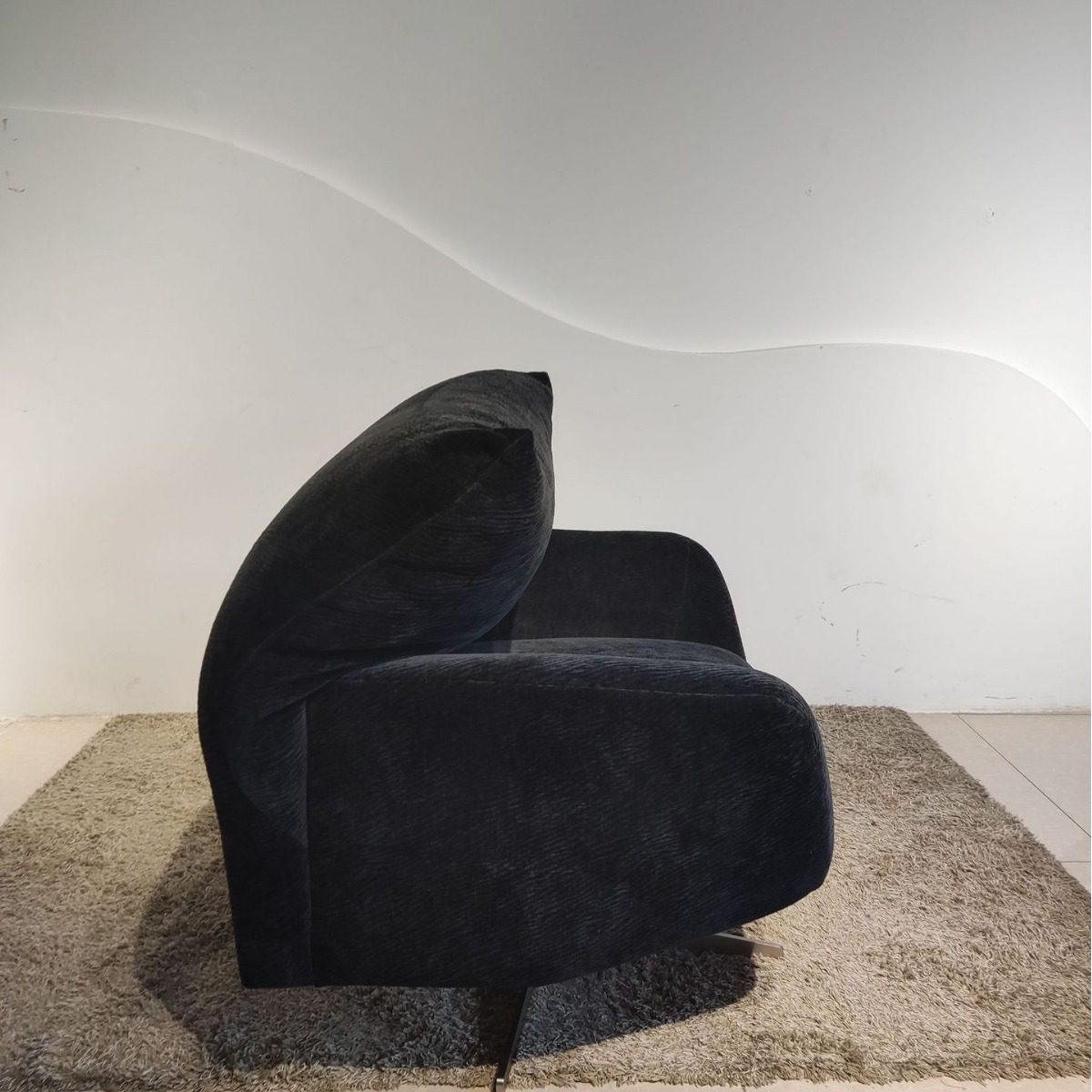 意美家意式风花瓣沙发椅休闲扶手椅客厅阳台椅单人椅41579,淘宝优惠券,粉丝福利购,淘宝优惠卷