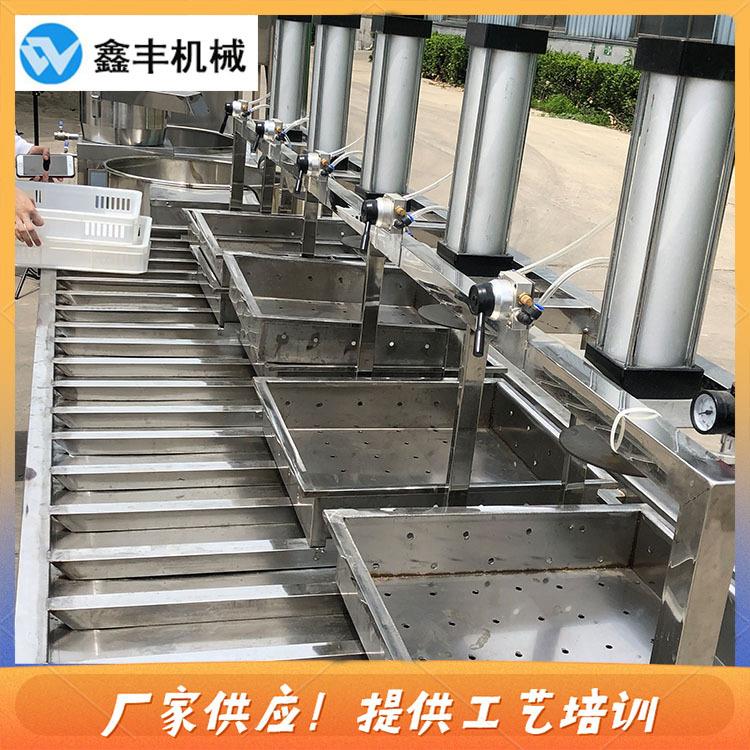 数控豆腐机器设备 卤水豆腐机生产线 自动磨浆煮浆压制操作简单 - 图0