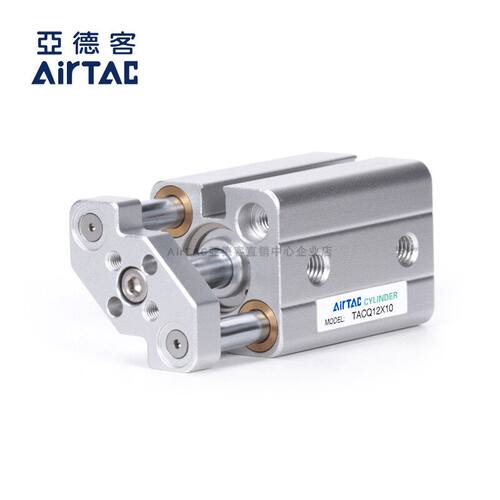原装正品亚德客气缸 TACQ12缸X5X10X15X30 AIRTAC带导杆薄型气缸 - 图2