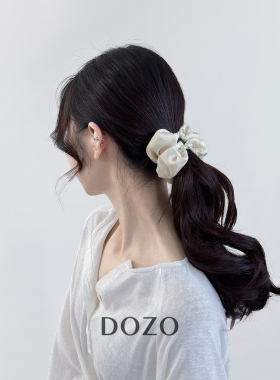 DOZO发圈丝绸温柔扎马尾2026新款