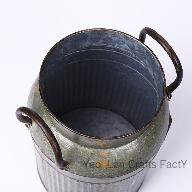 厂家直供田园复古迷你双耳小奶壶鲜花布置花壶办公室家具装饰花桶,淘宝优惠券,粉丝福利购,淘宝优惠卷