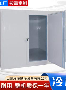大中小型移动式冷库 纯铜管制冷 低温医药水果蔬菜冷藏冷冻冷库