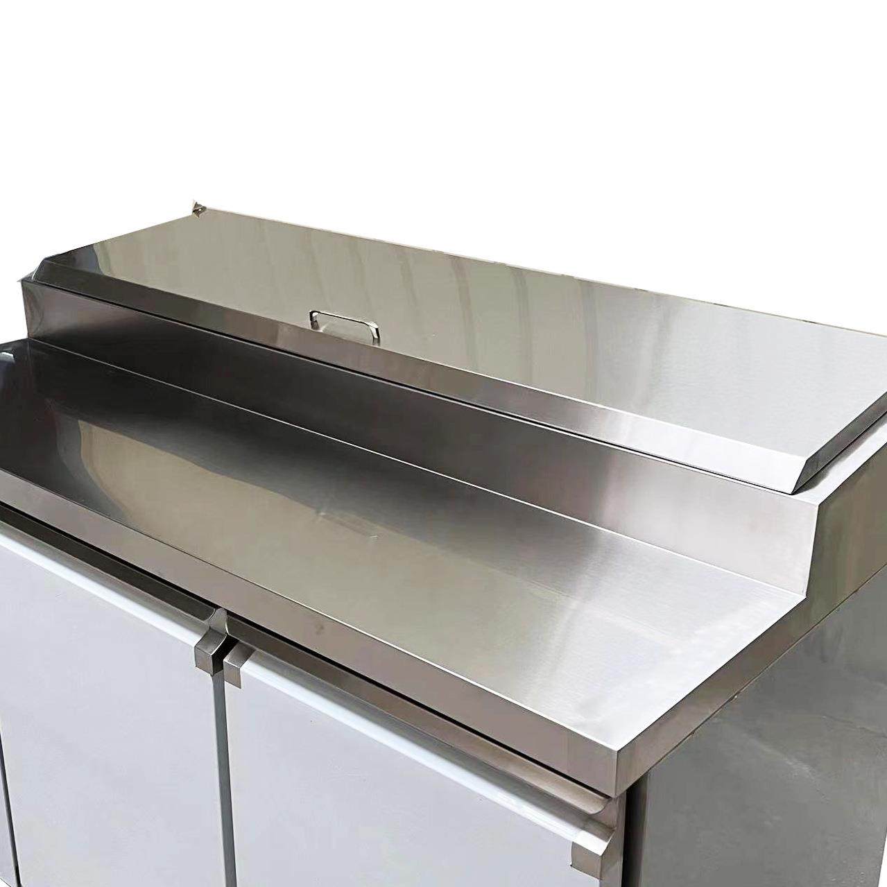 不锈钢披萨柜冷藏操作台撒料三文治沙拉柜风冷无霜商用设备,淘宝优惠券,粉丝福利购,淘宝优惠卷