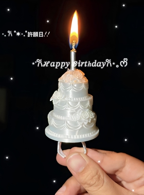 可藏金戒指！生日蛋糕戒指惊喜