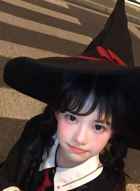 小魔女女巫帽子魔法帽