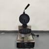 Commercial Round Electric Waffle Oven Up and Down Flip Single Head Waffle Maker Global Plug Baking Breakfast Waffle Maker
