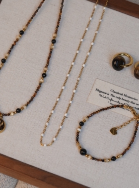 张十六原创设计甜圈项链女