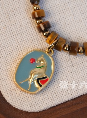 张十六原创设计小马串珠项链