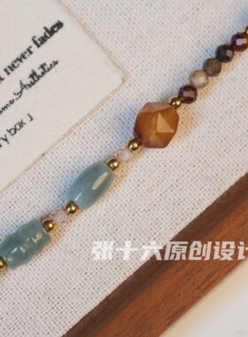 张十六原创设计木葫芦项链