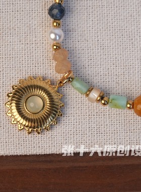 张十六原创设计2025新款彩色项链