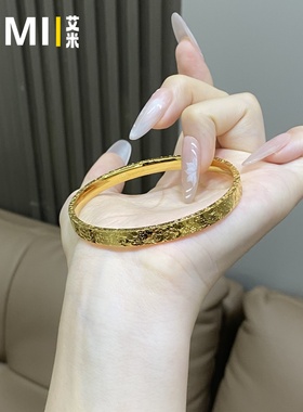 爆闪碎冰冰吉言闭口手镯