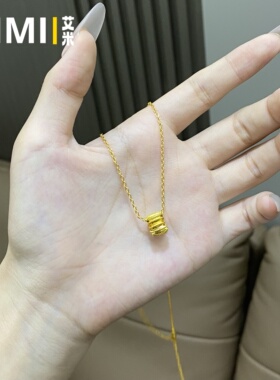 流金岁月拉丝小蛮腰吊坠