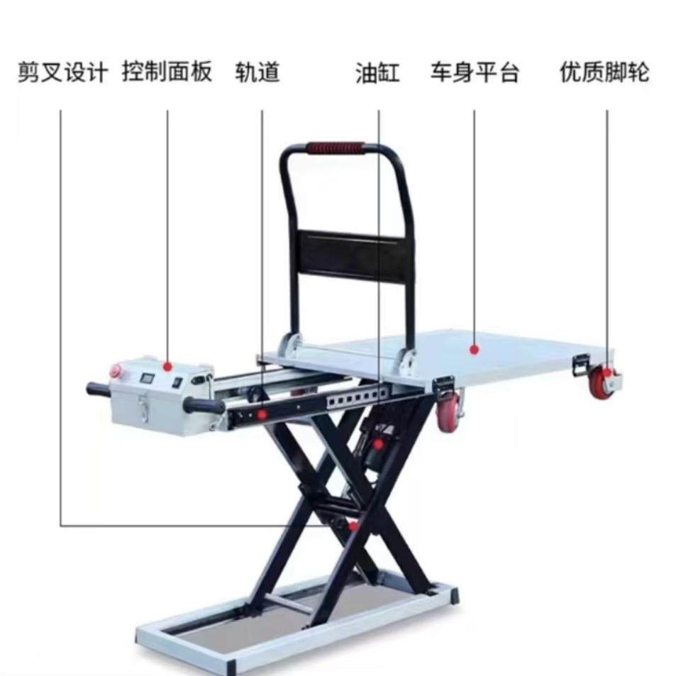 多功能液压升降搬运车移动便携喜目雷克车手推车小型随车升降平台,淘宝优惠券,粉丝福利购,淘宝优惠卷
