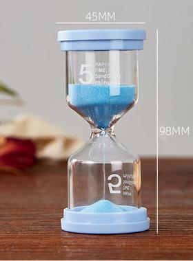沙漏计时器儿童防摔10/20/30分钟一小时学生吃饭时间简约流沙瓶