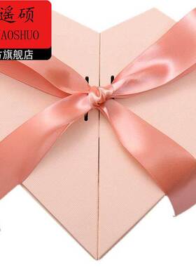 情人节礼盒情人节心形礼盒空盒爱心包装ins风生日礼物伴手礼送男