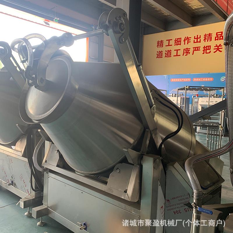 牛羊肉腊肉真空腌制机全自动液压滚揉机肉串加工酱卤肉真空滚揉机 - 图1