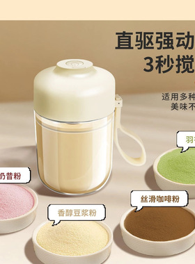 蛋白粉杯子摇摇杯电动搅拌杯奶昔全自动杯塑料搅拌杯运动水杯