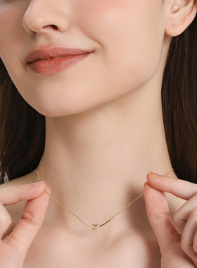 「缠绕」ChooSweetS925纯银项链女小众设计感轻奢ins冷淡风锁骨链