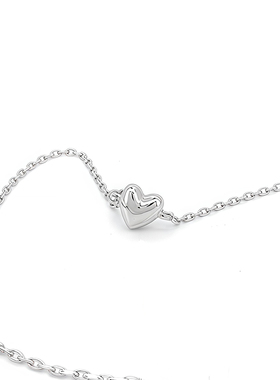 「立体小爱心」ChooSweet纯银手链女生轻奢小众高级感ins简约百搭