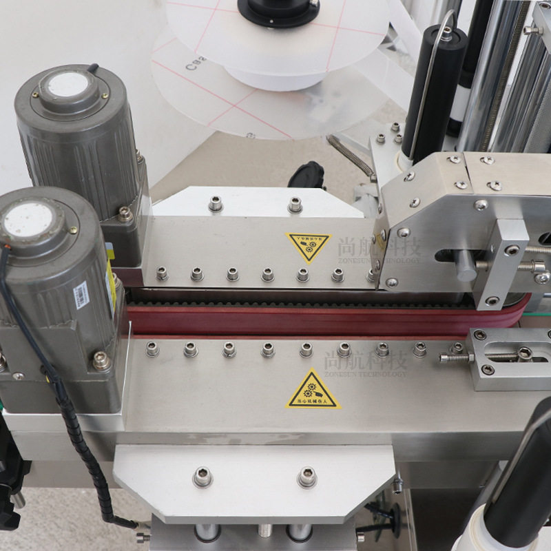 ZONESUN全自动扁瓶方瓶双面贴标机 洗衣液洗发水瓶单面定点贴两标,淘宝优惠券,粉丝福利购,淘宝优惠卷