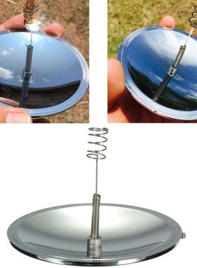 Solar Lighter Outdoor Fire Ignition Waterproof Windproof Eme