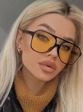 Square Oversized Sunnies Studios Aesthetic Shades Sunglasses