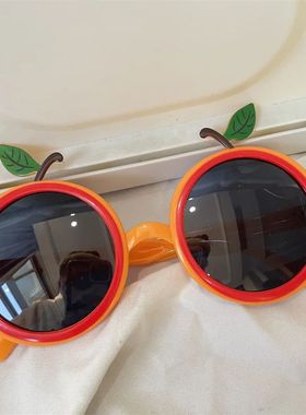 Cute Orange Sunglasses Summer Creative Hawaii Beach Party Su