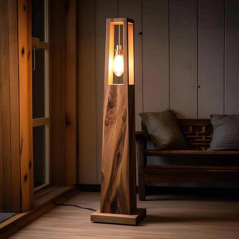 实木落地灯装饰风化灯茶室复古做旧灯具民宿摆件走廊立式灯侘寂风,淘宝优惠券,粉丝福利购,淘宝优惠卷