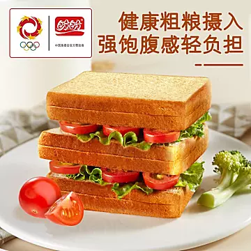【清仓】盼盼全麦吐司早餐整箱面包散装420g[10元优惠券]-寻折猪