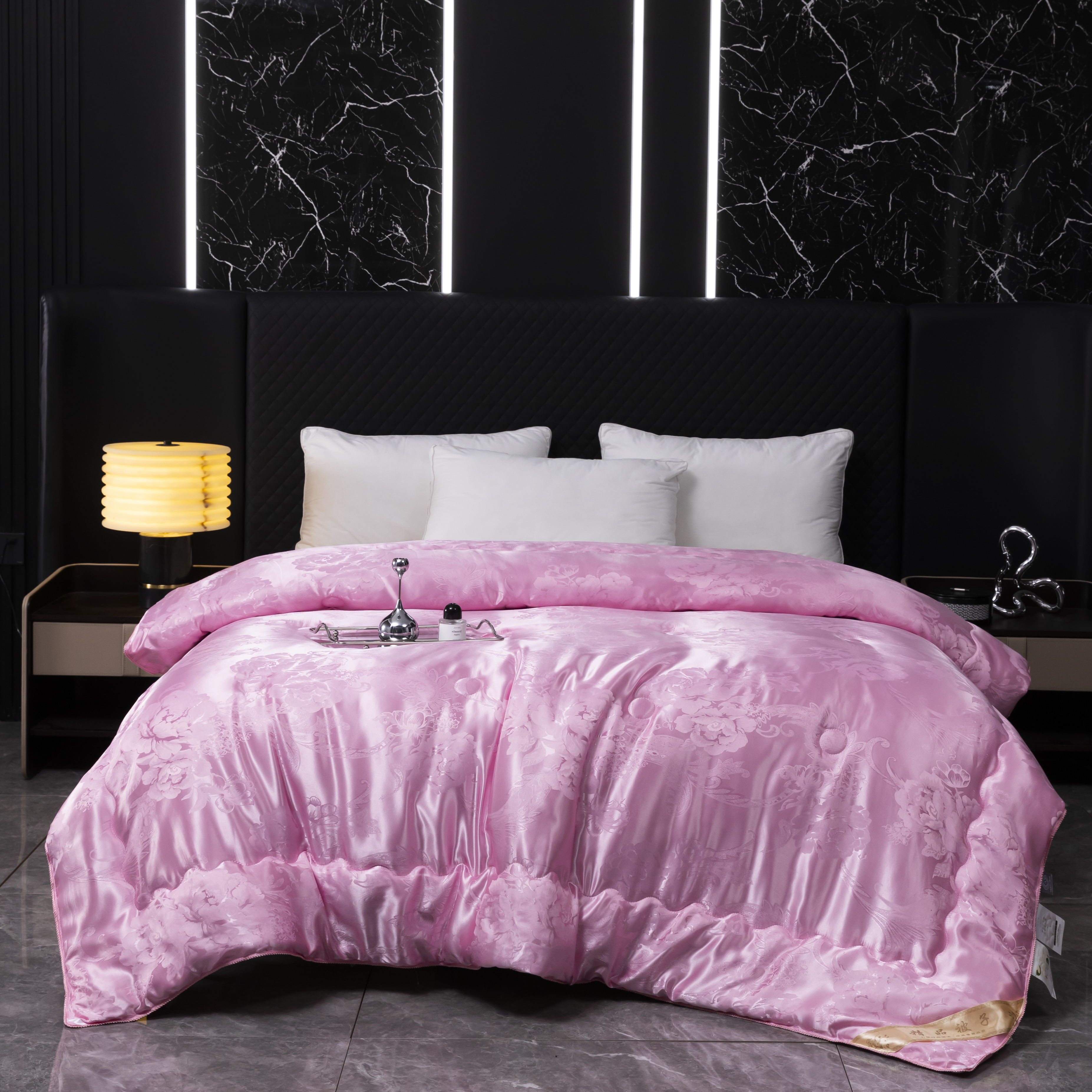 无印独白提花蚕蛹蛋白被子保暖春秋被被芯单双人学生XL