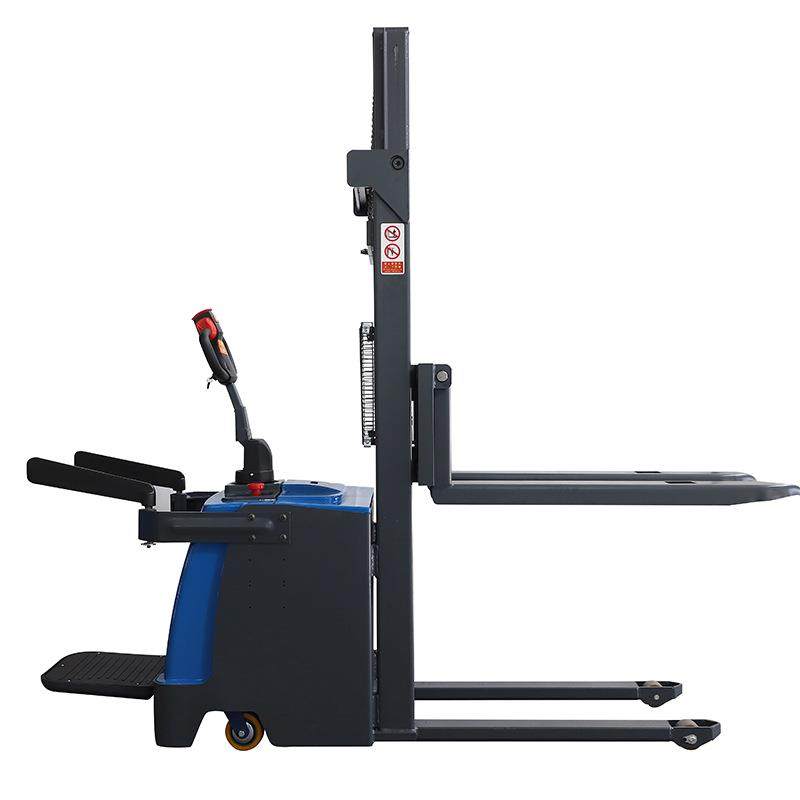 科力厂家1.5吨踏板式电动搬运车液压全电动叉车电动堆高车 - 图2