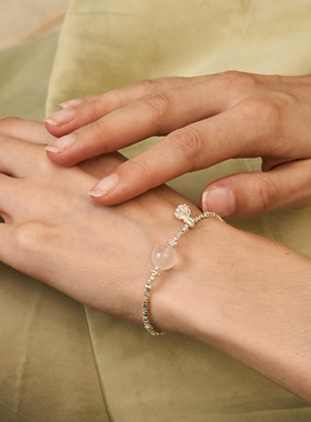 邱园｜虞美人紫水晶能量锁骨链