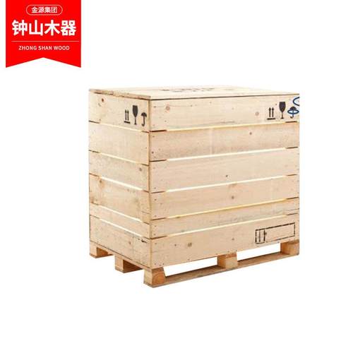 航空仓库工厂热处理1100*1000木器包装物流木架包装木箱打包箱 - 图3