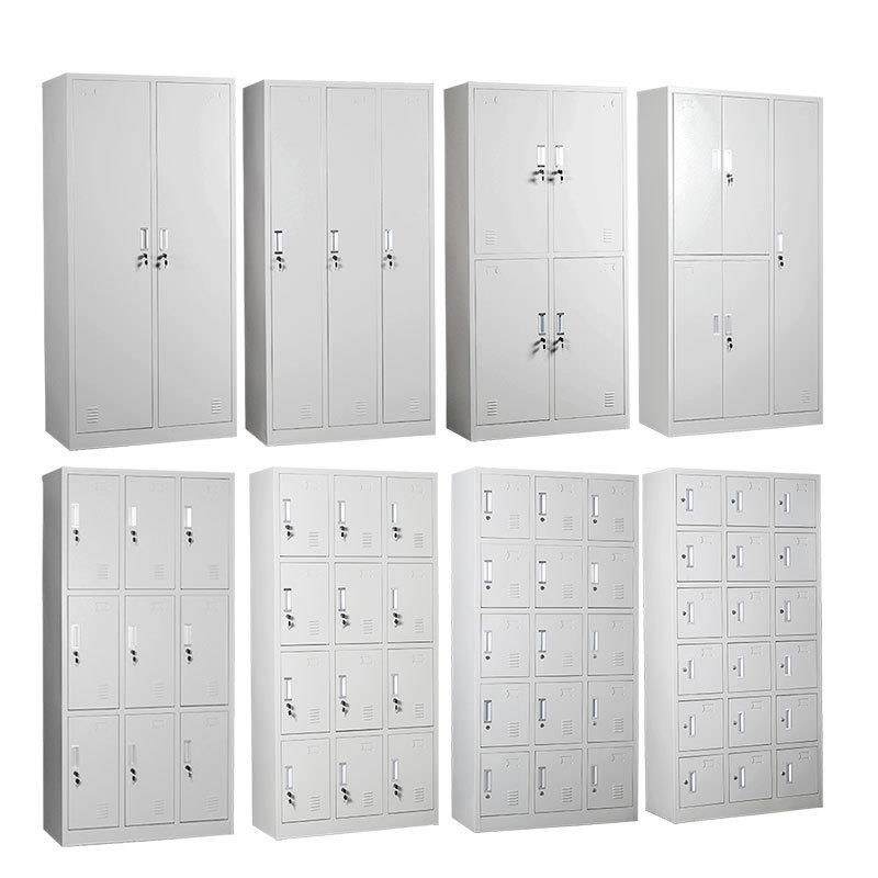 铁皮更衣柜多门员工宿舍储物柜健身房换衣柜车间鞋柜钢制铁柜子,淘宝优惠券,粉丝福利购,淘宝优惠卷