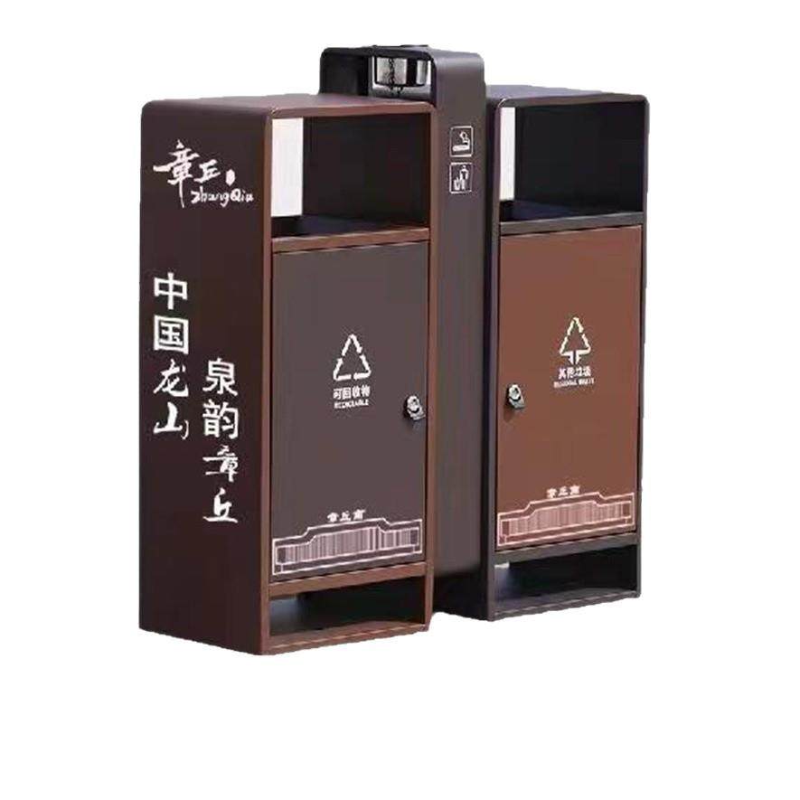 户外垃圾桶分类果皮箱小区公园市政街道景区环卫镀锌板金属垃圾桶,淘宝优惠券,粉丝福利购,淘宝优惠卷