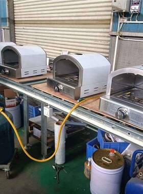 商用燃气全套披萨炉小吃面包机家用全自动烤箱商用摆地摊煤气炉子