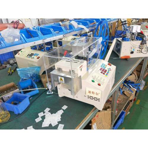 新款120L冷切带机垫片冲孔裁切机魔术贴高温纸打孔机 - 图2