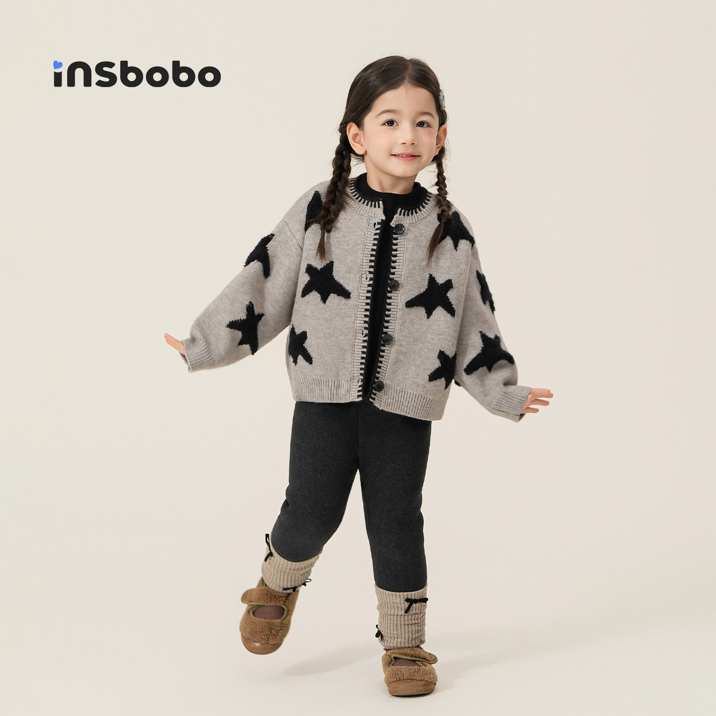 INSbobo童装女童打底裤儿童加厚裤子女孩休闲裤长裤冬装宝宝棉裤,淘宝优惠券,粉丝福利购,淘宝优惠卷