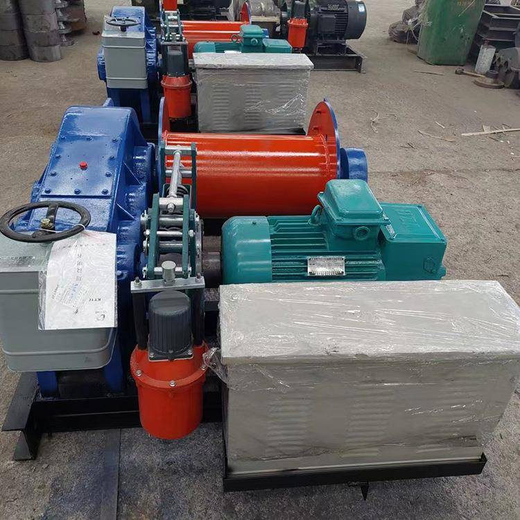 现货电动液压卷扬机JK快速卷扬提升机双减刹JM慢速5吨电动卷扬机 - 图0