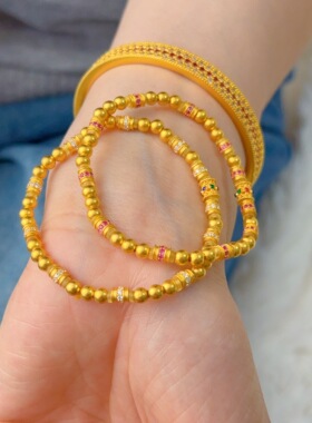 金包银手链女彩钻幻彩串珠送女友